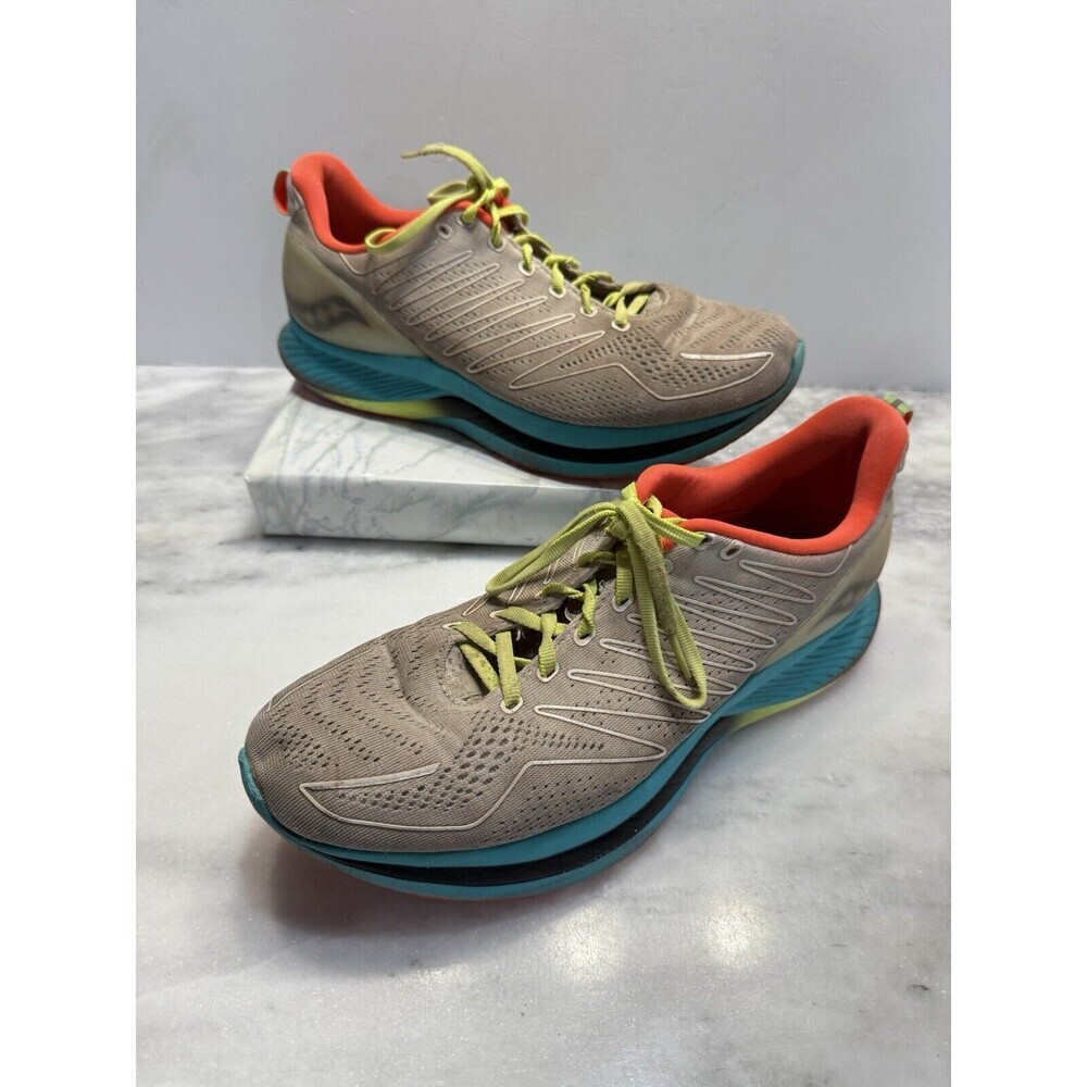 Saucony Mens Size 11.5 Endorphin Shift S20577-10 Running Shoes Sneakers Tan